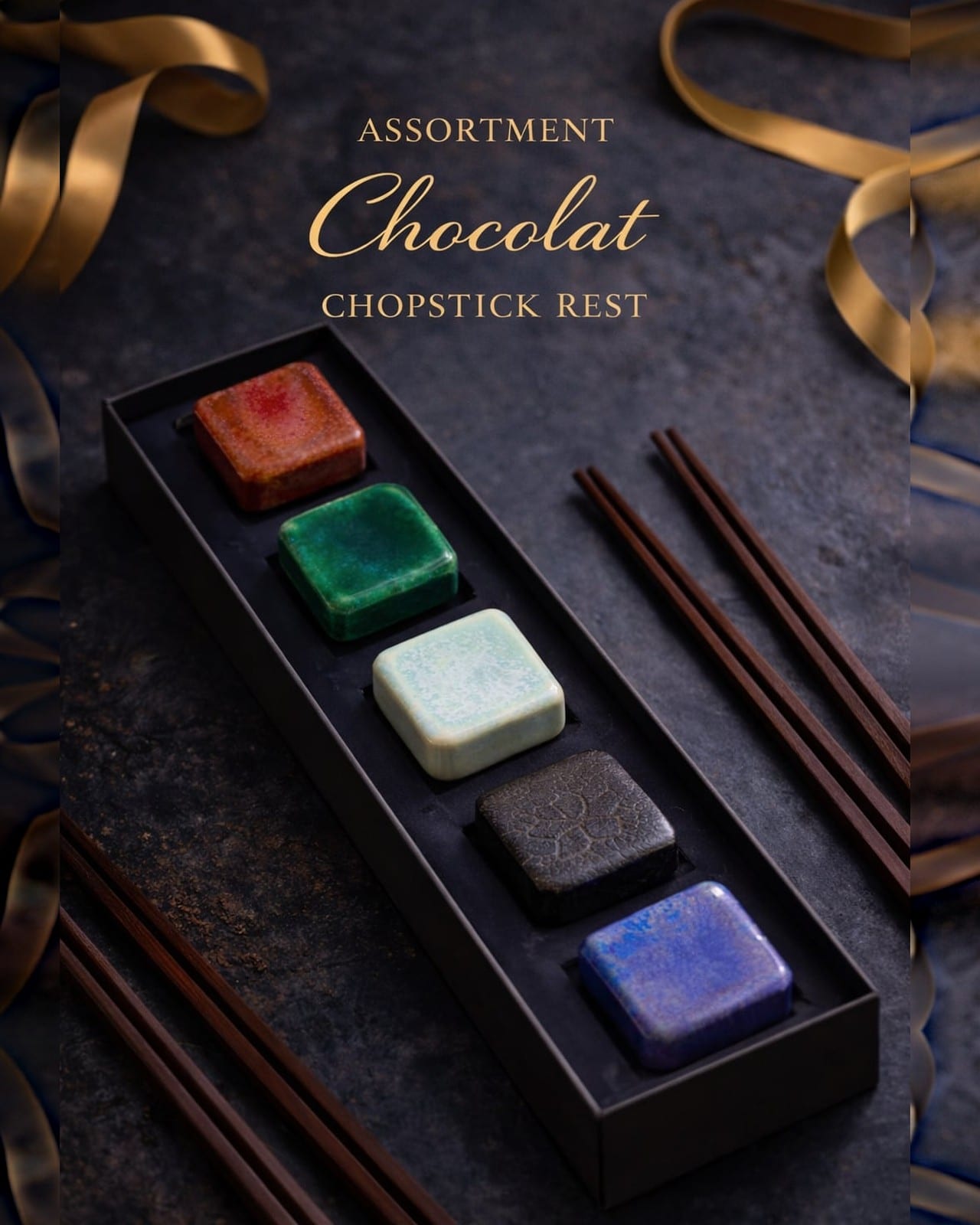 Chocolat Assortment Chopstick Rest