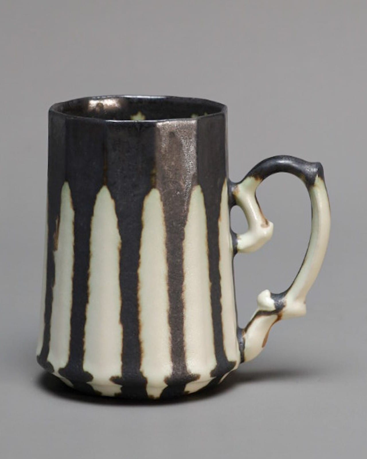 kaleido mug cup -melty black-