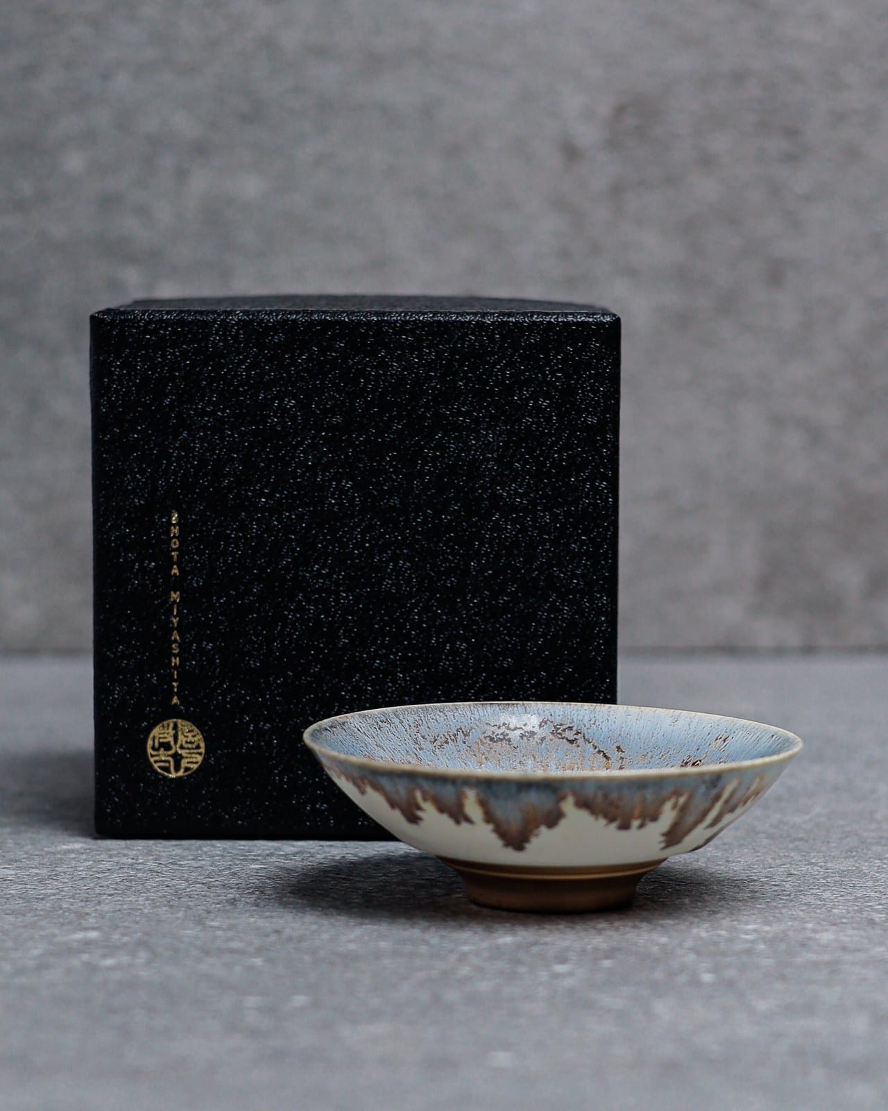平盃 -melty sepia blue- LUXURY BOX SET