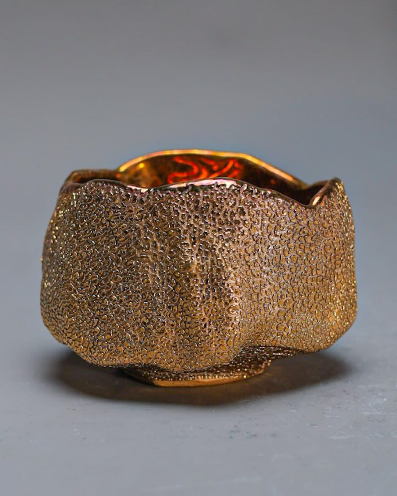 茶碗 -jewel gold-