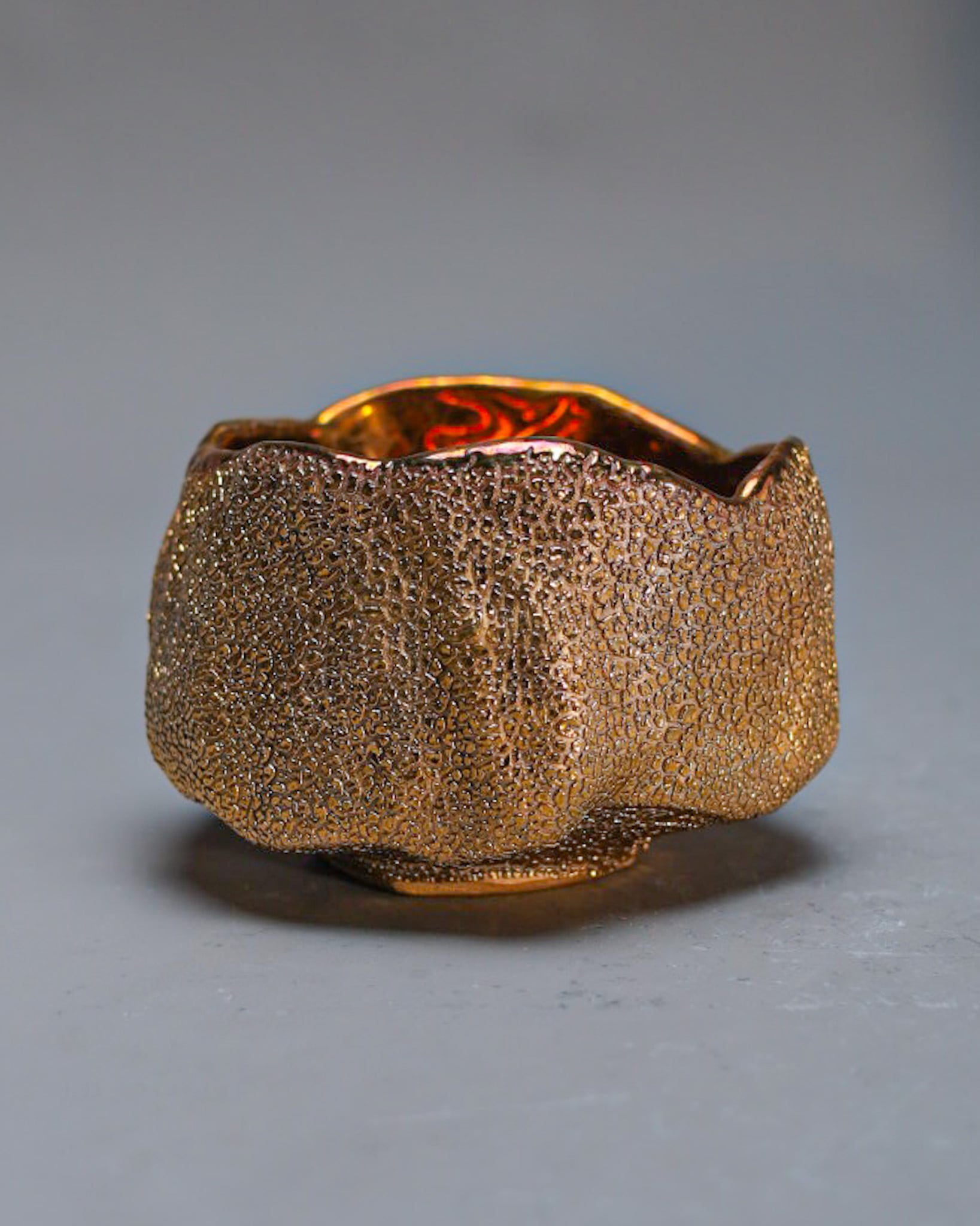 茶碗 -jewel gold-
