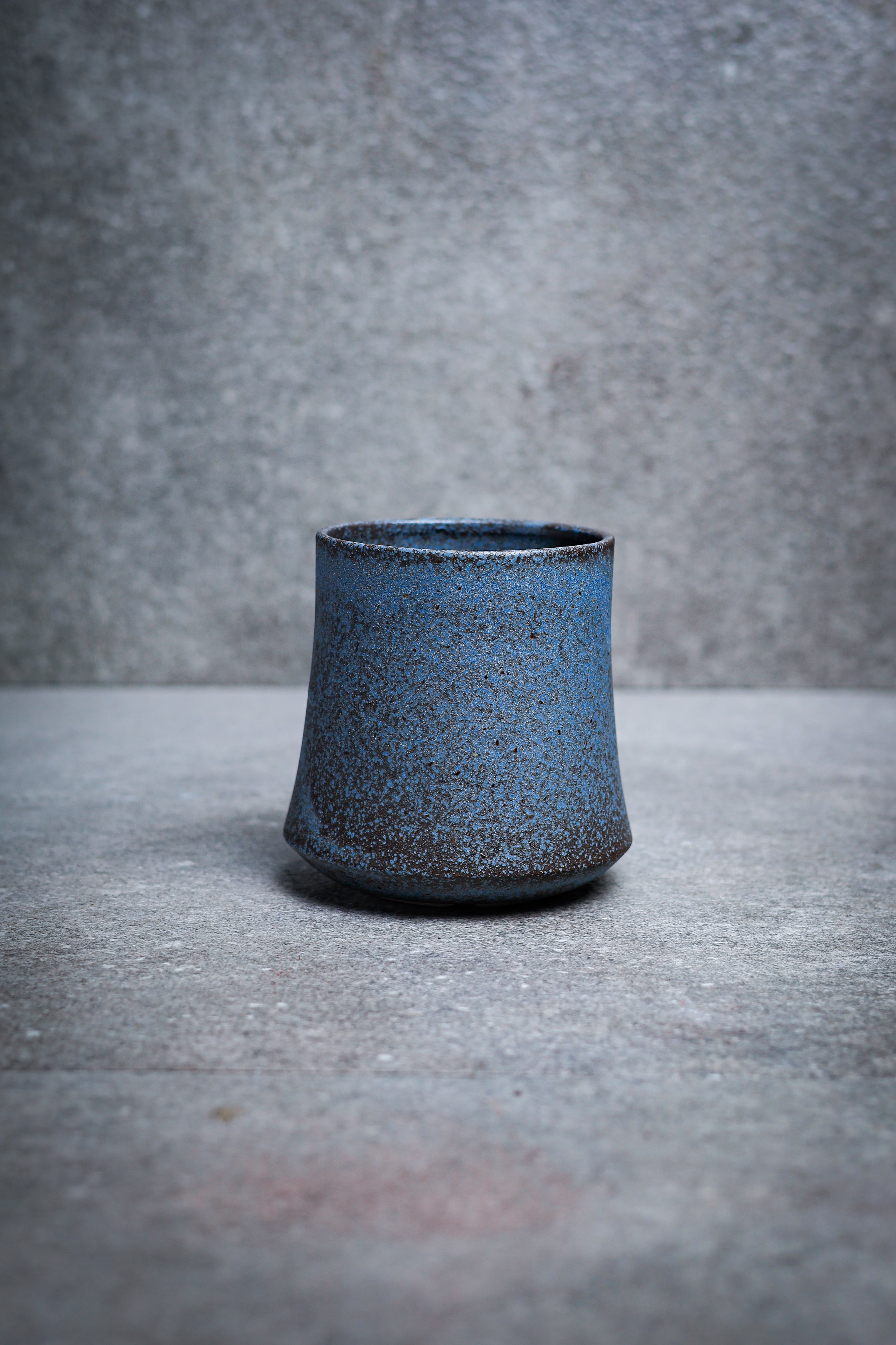 smiya pot tall -ancient blue- S