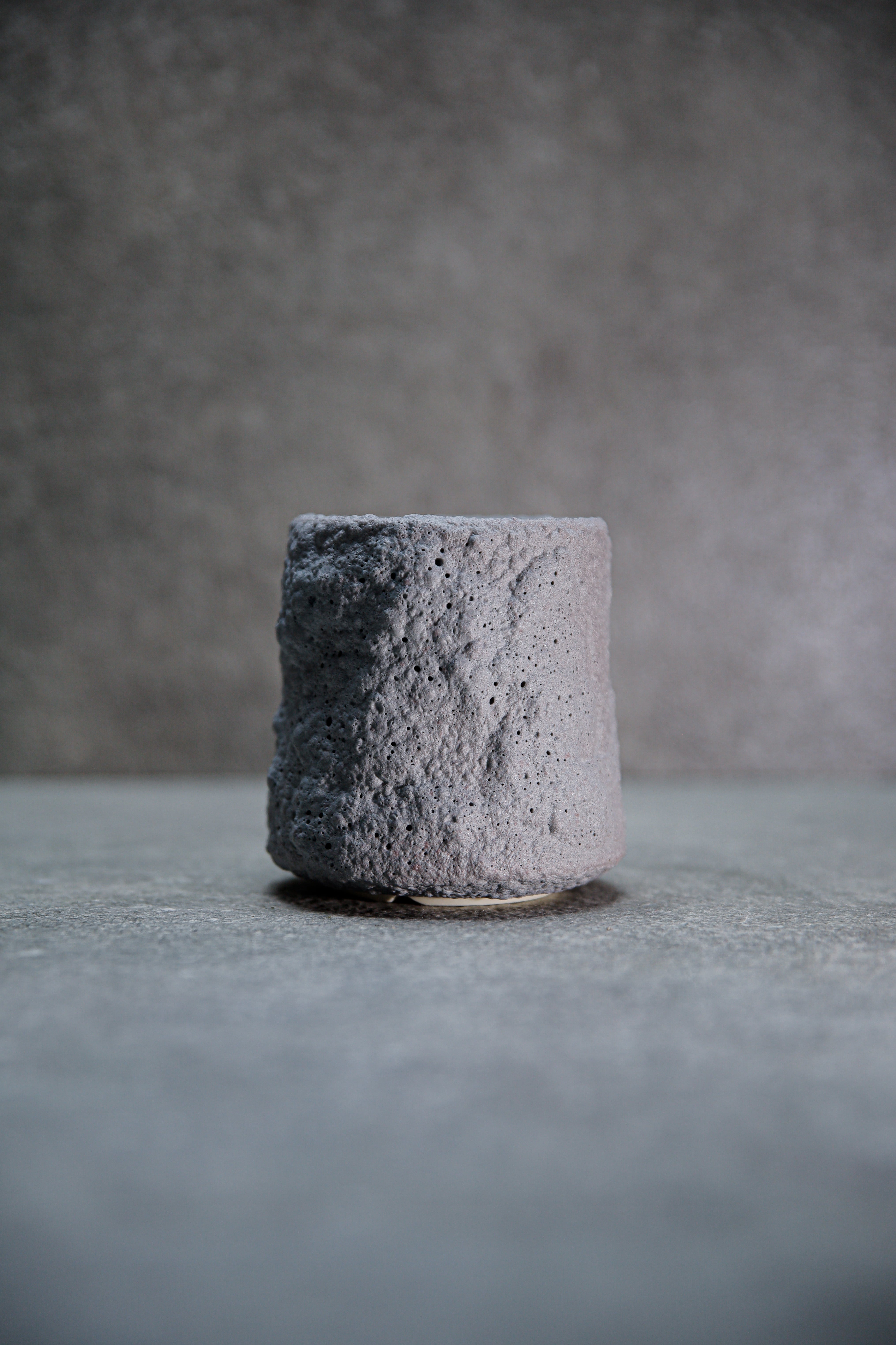 smiya pot tall -mantle gray- S