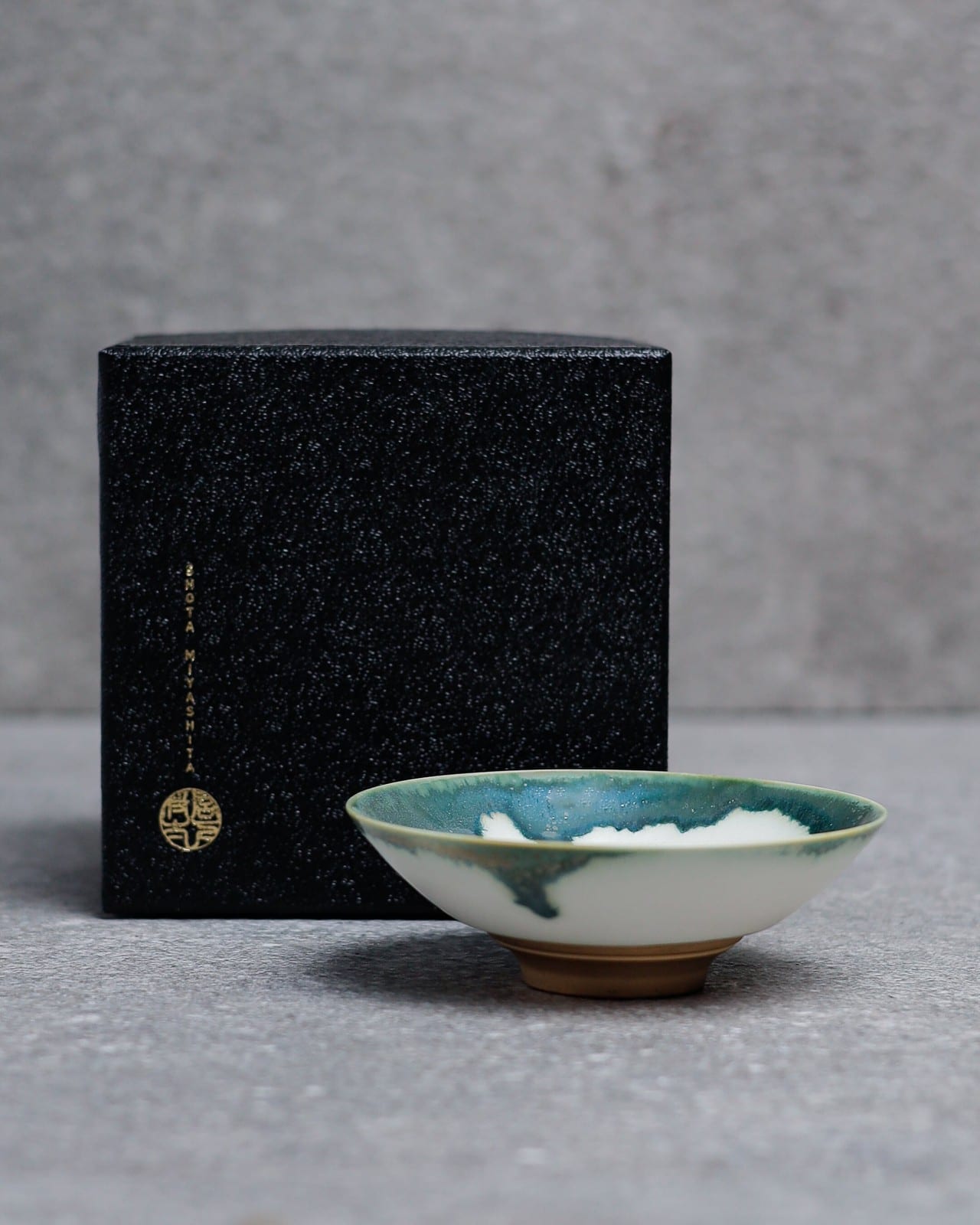 平盃 -melty green- LUXURY BOX SET