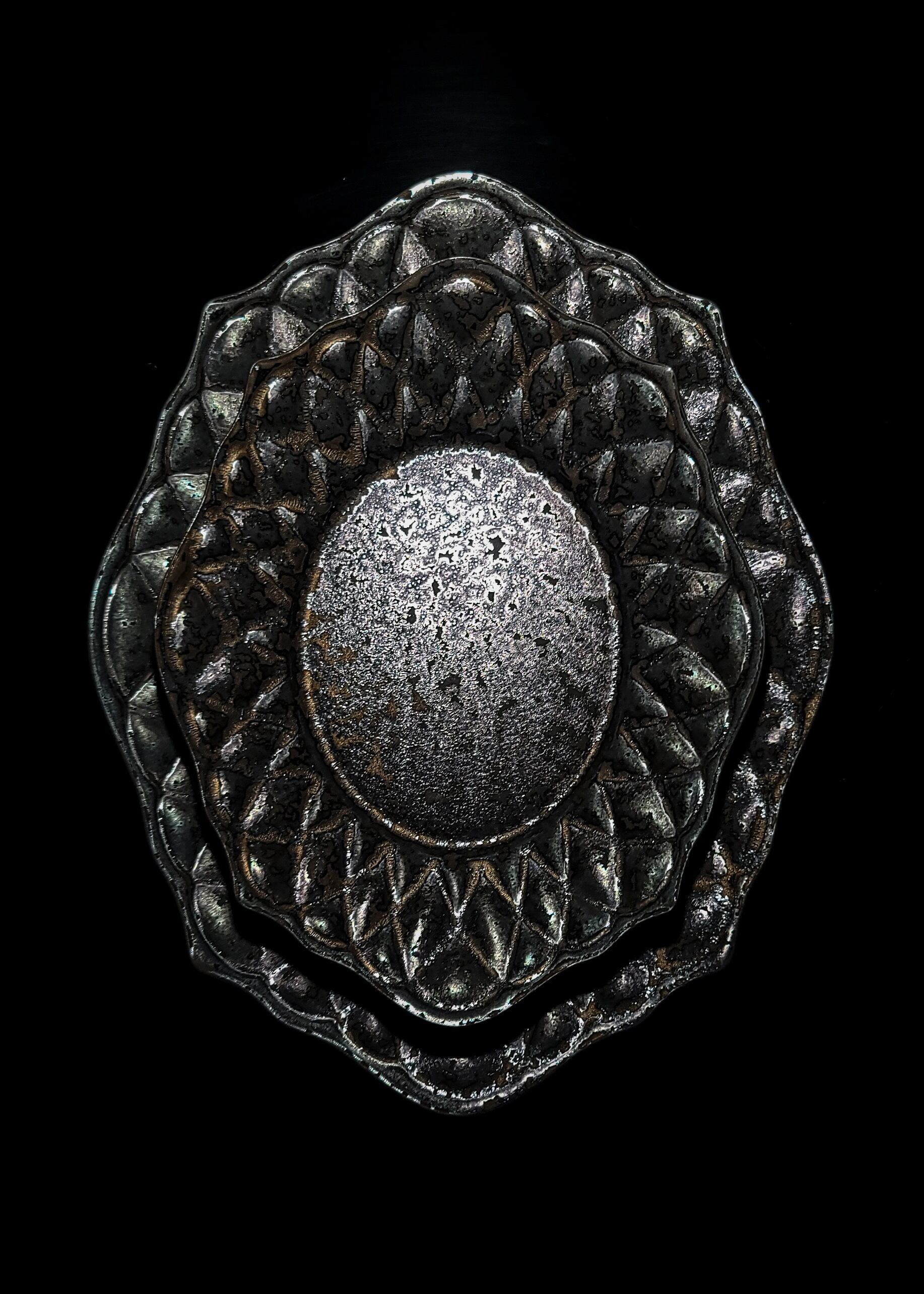 cushion plate -黒煌- M -HIJIRI TOUGANE-