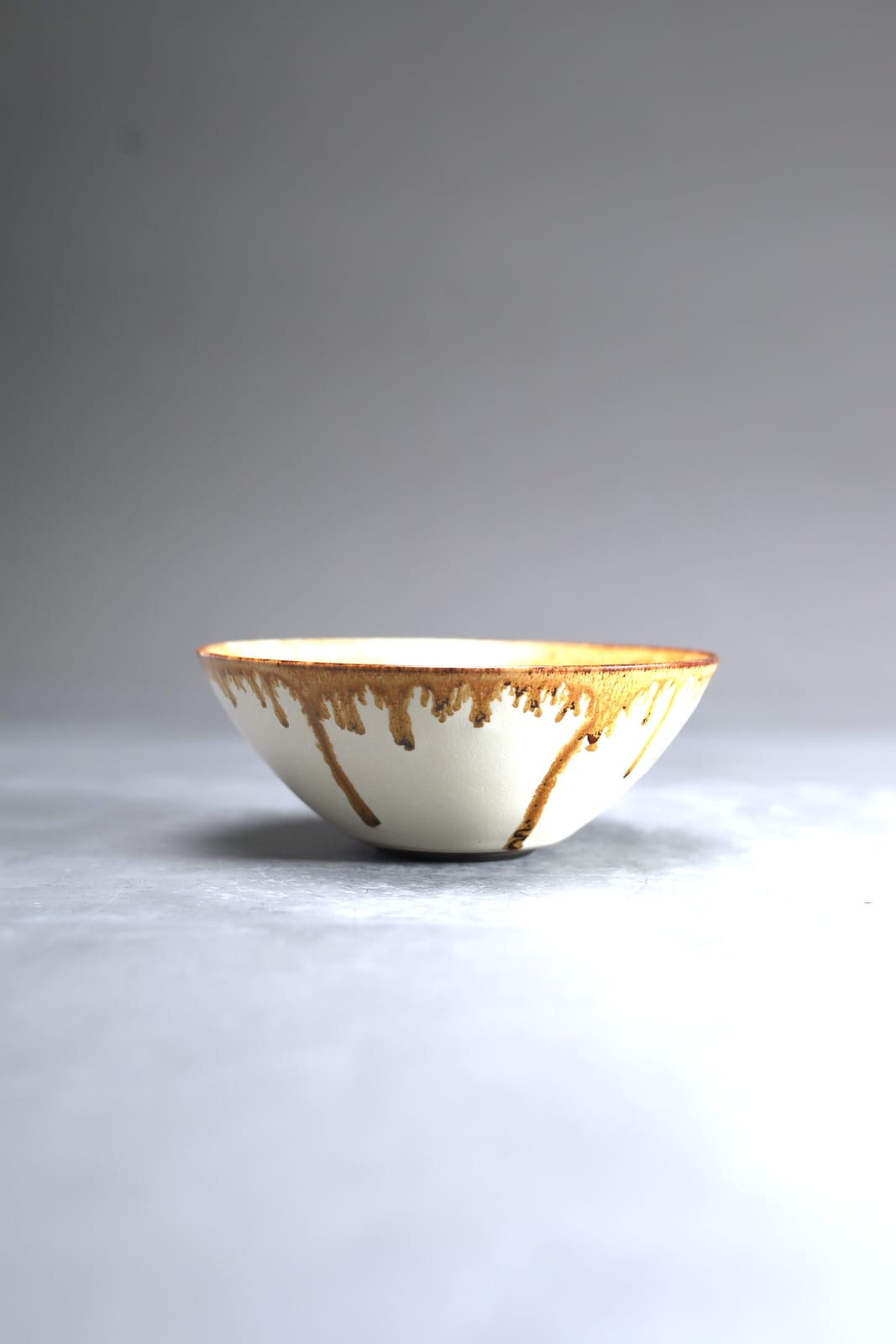 bowl -melty brown- M