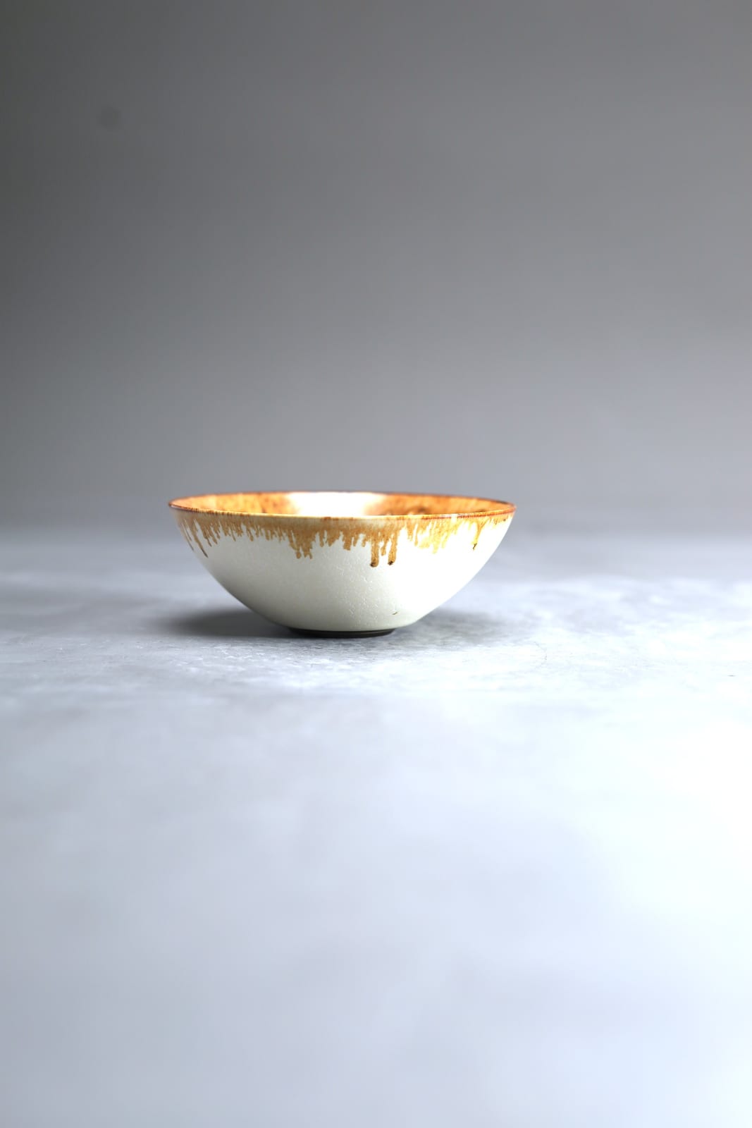 bowl -melty brown- S