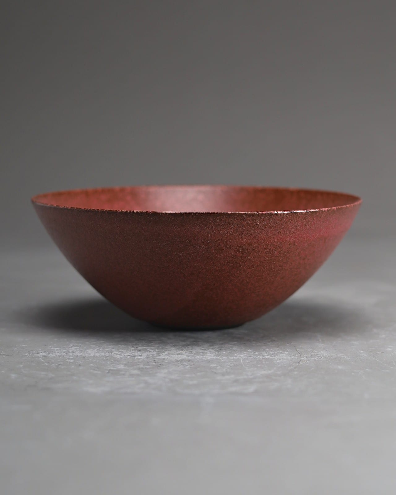 bowl -ancient red- M