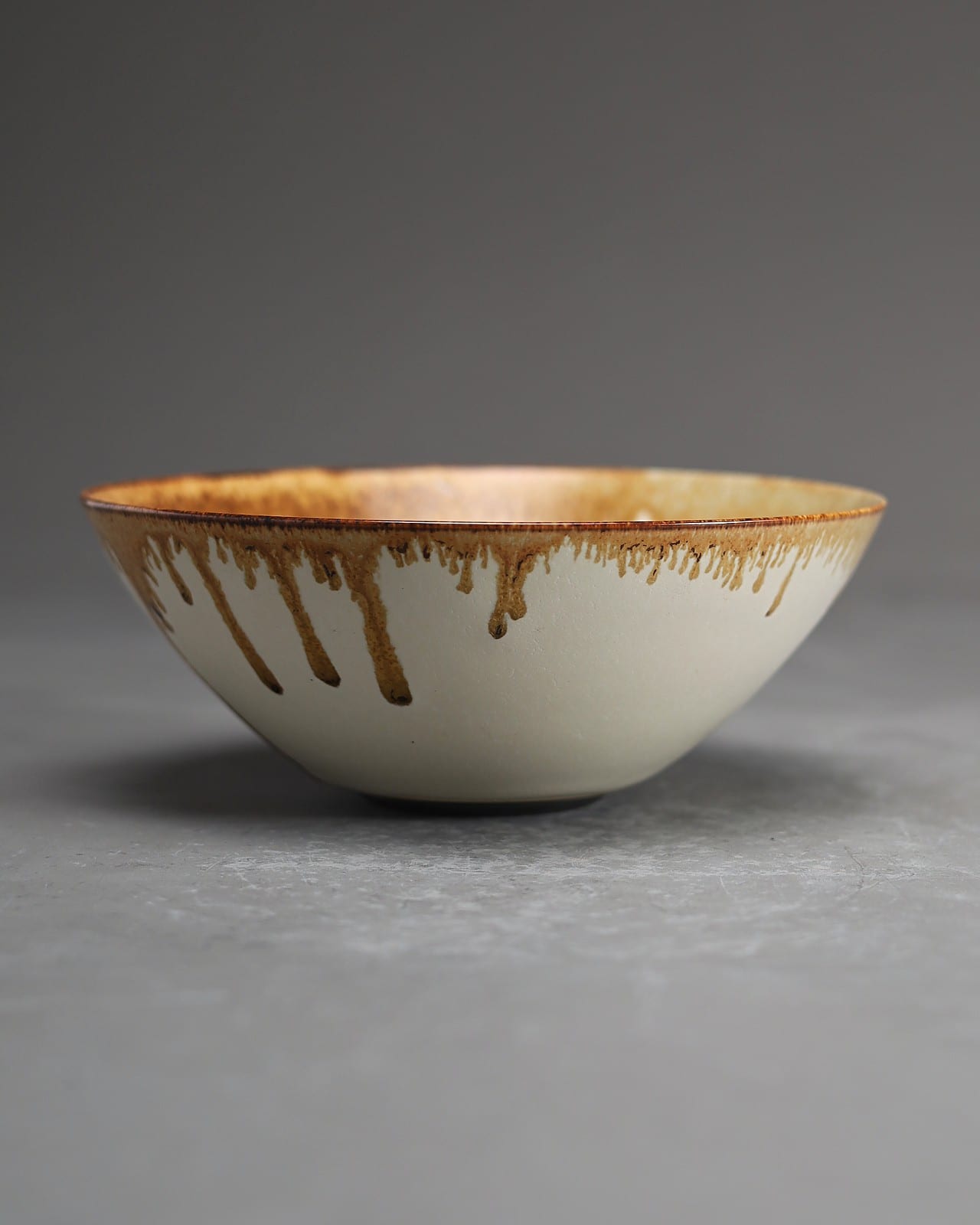 bowl -melty brown- M